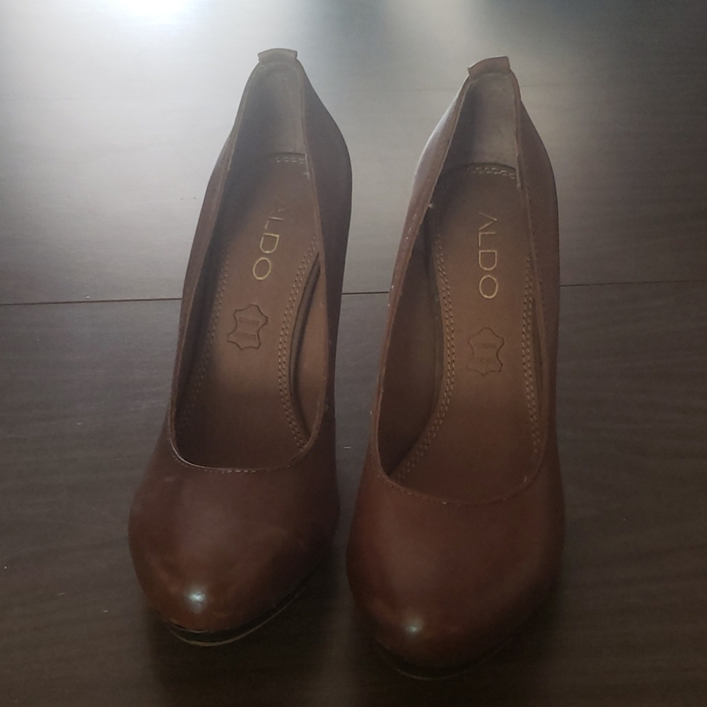 Aldo Leather Heels